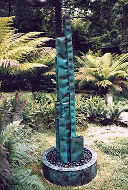 Seven Towers II, sculpture by Richard Yaski